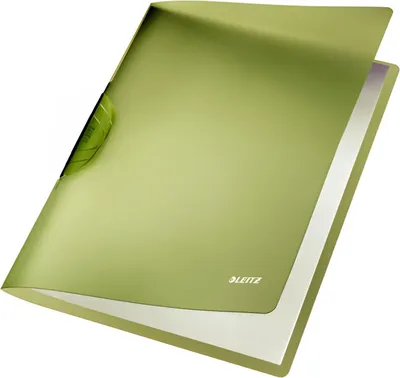 Produktbild von LEITZ Klemmmappe Colorclip A4 grün KLEMMMP COL.RAINB.GRUEN417600