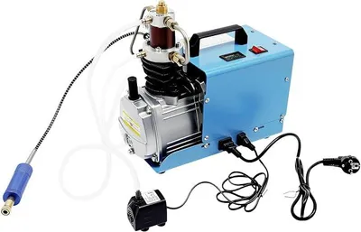 Produktbild von Elektrischer PCP kompressor 4500 PS, Luftkompressor Tauchkompressor, 300 Bar 1800W, 13gal/min Luftdurchsatz, Ideal für Tauchflaschen, Paintball-Tanks, Luftdichtheitsprüfungen