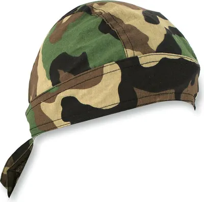 Produktbild von Zan Headgear Headwrap Flydanna Woodland Camo Kopftuch