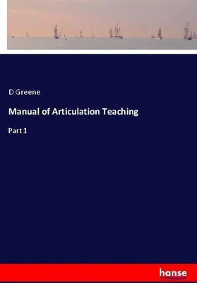 Produktbild von Manual of Articulation Teaching
