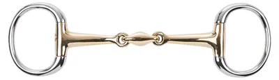 Obrázek produktu pro BUSSE Snaffle Bit Olive Head Double Broken KAUGAN® 14 mm Bit 13,5 cm