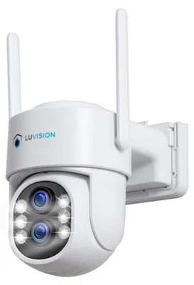Produktbild von LUVISION 3MP+3MP Dual Linse PTZ WLAN Überwachungskamera KI Personenerkennung