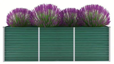 Produktbild von Hochbeet – Erhöhte Pflanzkasten – Gartenbeet – Pflanzkasten – Kräuterkasten – Verzinkter Stahl