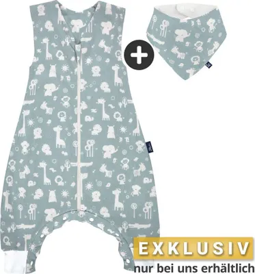 Produktbild von Alvi Sommer-Schlafsack mit Füßen / Sleep-Overall