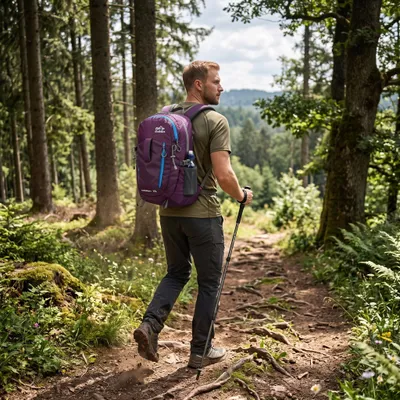 Produktbild von Wanderrucksack 30 Liter, wasserdicht, leicht, große Tagesrucksack für Wandern
