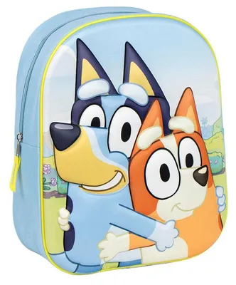Produktbild von Bluey Bingo 3D Rucksack Tasche Schule Ranzen Umhängetasche