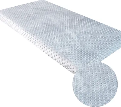 Produktbild von BABYLUX Spannbettlaken für Babybett Kinderbett MINKY 90x200cm Grau