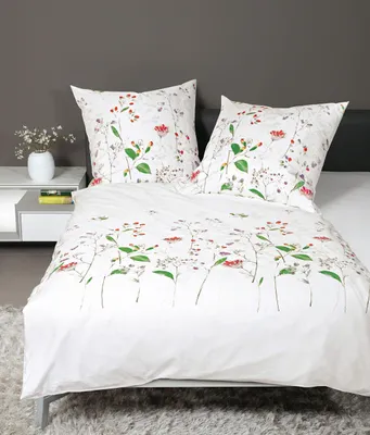 Mako-Satin Bettwäsche Moments 135x200 + 80x80 cm Multicolor