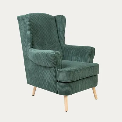 Produktbild von HOMLA FOSSBY FASO Kordsessel grün 86x85x108 cm