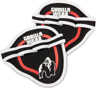 Image de Gorilla Wear Pads Palm Grip Schwarz/Rot taille unique