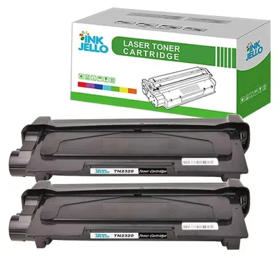 Tonerkartusche TN2320 für Brother, 2er-Pack, Schwarz