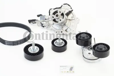 Produktbild von Continental ContiTech 6PK1934WP1 Wasserpumpe + Keilrippenriemensatz für LAND ROVER Range Rover Evoque (L538) für JAGUAR F-PACE (X761)