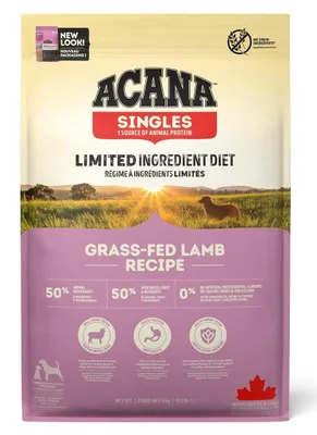 Obrázok produktu pre ACANA Singles Grass-Fed Lamb - suché krmivo pre psov - 6 kg