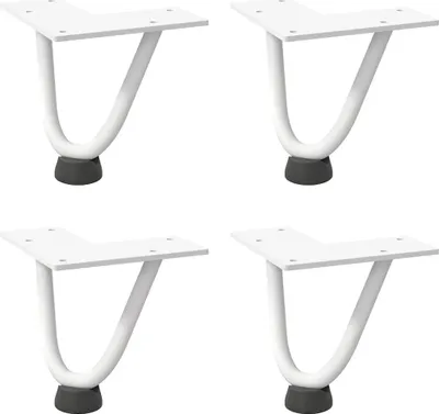 Zdjęcie produktu dla VidaXL 4012409, Metal, Biały, Wewnętrzna, 1,2 cm, 100 mm