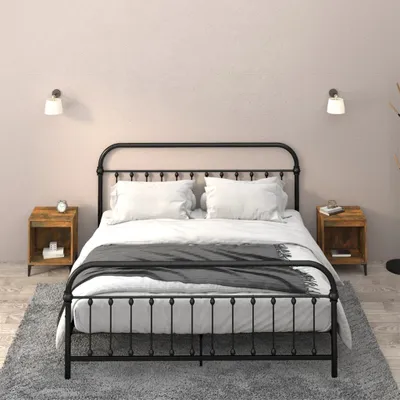 Produktbild von Möbel Nachttische 2 Stk. Räuchereiche 40x35x50 cm - Nachttische & -schränke 821885