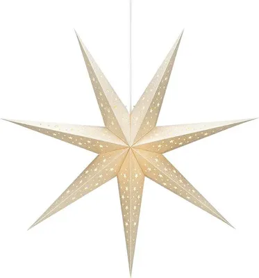 Productafbeelding van Hangende lichtslingering, ster, 75 cm, goud, SOLVALLA 704420, Markslojd