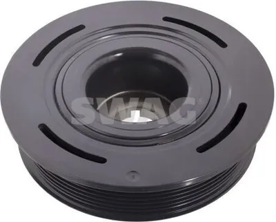 Produktbild von SWAG 60 93 2133 Riemenscheibe Kurbelwelle für OPEL Vivaro A Kastenwagen (X83) 152mm 166mm 6-Rippen