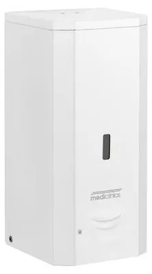Sprühspender automatisch 1000 ml Weiß pulverbeschichtet Edelstahl