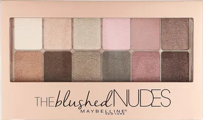 Zdjęcie produktu dla Maybelline The Blushed Nudes paleta cieni do powiek 9,6 g