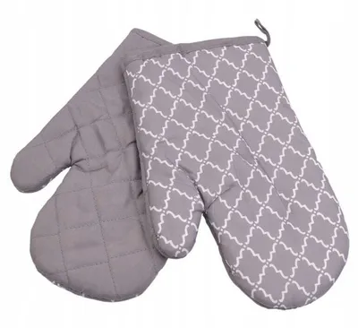 Produktbild von Küchenhandschuhe mit Magnet 2pc Schutz grau