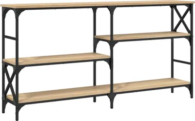 Obrázek produktu pro vidaXL Konzolový stolek Sonoma dub 150x29x76,5 cm výrobek z odvozeného dřeva