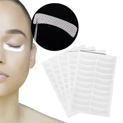 Productafbeelding van Professionele wimperextensionsbandjes, 100 stuks - Vrij van pluizen - Oogmasker - Wimperextensions