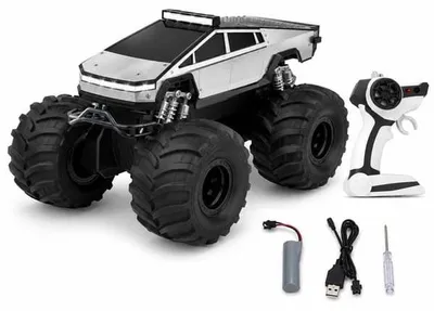 Produktbild von 4WD RC-Auto AMFIBIA mit 2,4 GHz Fernsteuerung, 18×17,5×15 cm IPX5 RC Auto mit All-Terrain Leistung - AMFIBIA