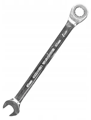 Obrázek produktu pro Klíč kombinovaný s ráčnou, 10 mm, CrV (PRO PRO-WK303)