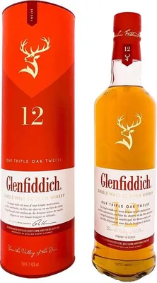 Produktbild von Glenfiddich 12 Years Triple Oak + Box 700ml 40% Vol.