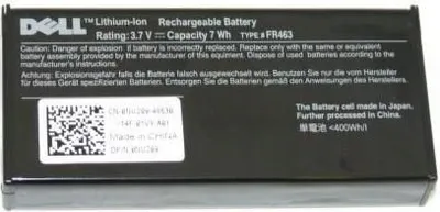 Zdjęcie produktu dla Oryginalna Bateria Dell 3.7V 7Wh Fr463