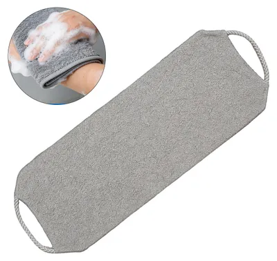 Produktbild von Rücken Peeling Bürste Duschbürste Luffa Schwamm, doppelseitig Körper Peeling, entfernt abgestorbene Haut, schnell trocknend, für Dusche & tägliche Pflege