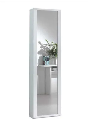 Produktbild von Terraneo EL328 B/BIANCO, Geschlossen, Weiß, Partikelbord, 7 Regale, Einzelregalfach, 500 mm