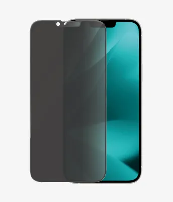 Produktbild von PanzerGlass ® Privacy Displayschutz iPhone 14 Plus | 13 Pro Max | Ultra-Wide Fit m. EasyAligner, Apple, Apple - iPhone 14 Plus, Apple - iPhone 13 Pro Max, Trockene Anwendung, Kratzresistent, Schockresistent, Antibakteriell, Transparent, 1 Stück(e)
