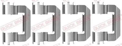 Image de Kit d'accessoires, garniture de frein à disque QUICK BRAKE 109-0014