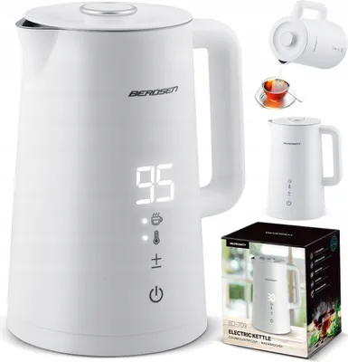 Produktbild von Touch-Wasserkocher Bd-709 2200W, 5 Temperaturstufen, Cooltouch