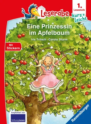 Produktbild von Leserabe 1. Lesestufe Kurz und leicht - Eine Prinzessin im Apfelbaum