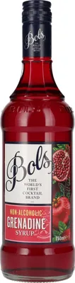 Produktbild von Bols Sirup Grenadine 0,75L - Cocktails Milchshakes Kaffeesirup (1er Pack)