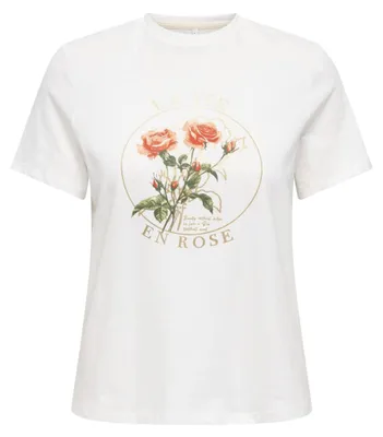 Zdjęcie produktu dla T-shirt z krótkim rękawem i nadrukiem, model Onlamberdine, w pudełku, JRS