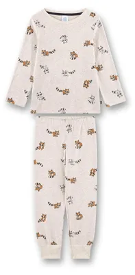 Produktbild von Sanetta Jungen-Schlafanzug lang beige Waschbär 98