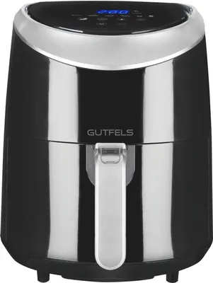Produktbild von Gutfels Heißluftfritteuse AIRFRY 3010 | 1300 Watt | Touch-Bedienung | 80-200°C einstellbar | Timer | 2,7 Liter Korbvolumen | Überhitzungsschutz | Kabelaufwicklung | herausnehmbarer Korb- spülmaschinengeeignet