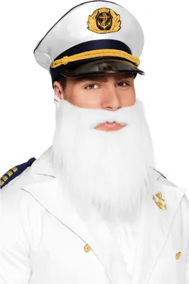 Immagine prodotto di Barba bianca lunga 23 cm per uomini