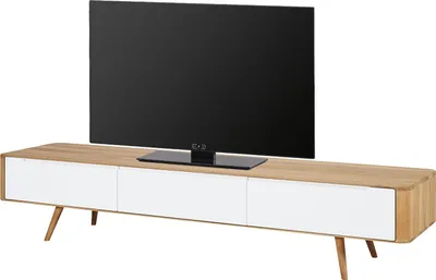 Produktbild von home24 Tv-Lowboard - Wildeiche Teilmassiv
