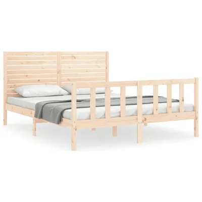 Obrázok produktu pre vidaXL Posteľ z masívu bez matraca 160x200 cm borovicové drevo
