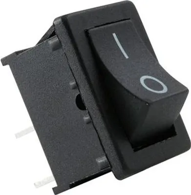 Immagine prodotto di Interruttore a bilanciere 250 V/3 A 0-I nero ST1/BK 2PIN