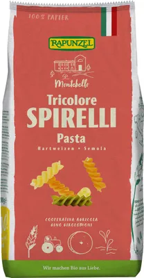 Produktbild von Rapunzel Tricolore-Spirelli  500g