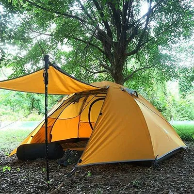 Produktbild von Famanu Campingzelt wasserdicht, leicht - Ideal für den Garten, Kuppelzelt