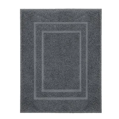 Produktbild von Kleine Wolke Badteppich Plaza Dunkelgrau 80 cm x 60 cm