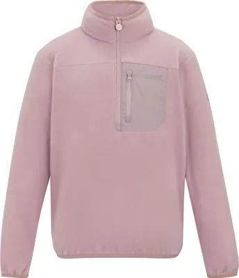 Produktbild von Regatta - "Frankie" Fleece-Oberteil für Kinder, mit halbem Reißverschluss RG12598 (170-176) (Puderlila)