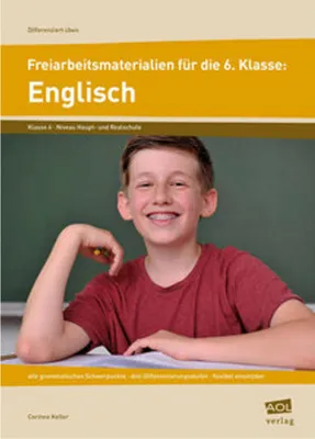 Obrázek produktu pro Freiarbeitsmaterialien für die 6. Klasse: Englisch