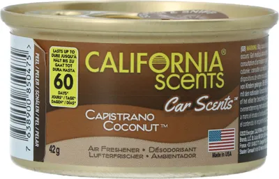Immagine prodotto di Deodorante per ambienti California Scents Capistrano Coconut in bomboletta